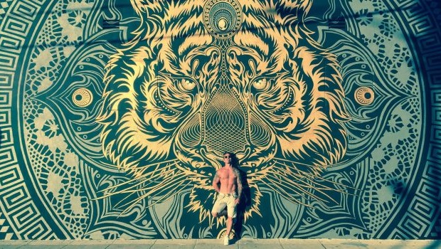 El increible mural de Chris Saunders