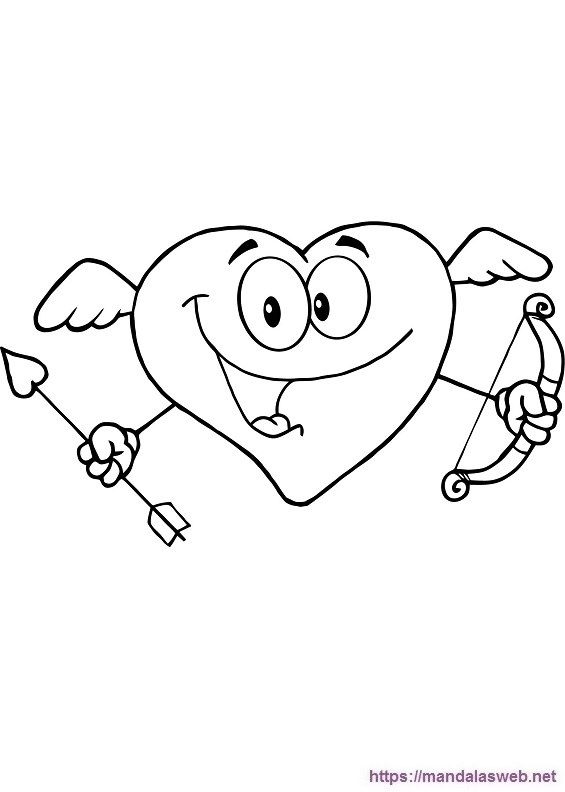 Dibujos de corazones con alas