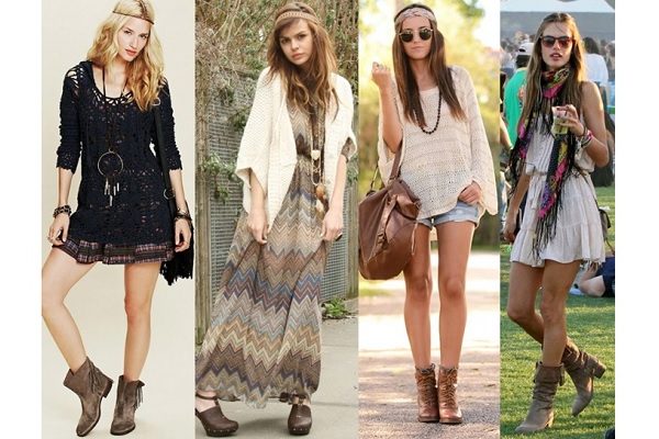 vestidos hippies