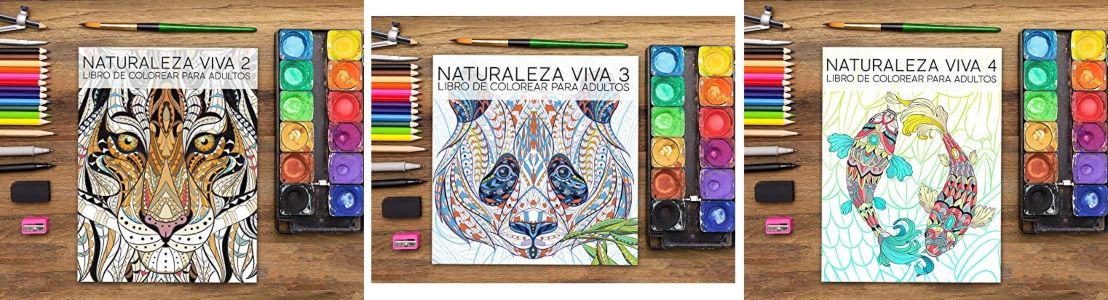 naturaleza viva 2 libro de colorear para adultos